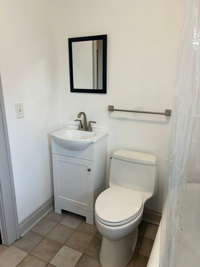 New sink and toilet - 615 S 6th St