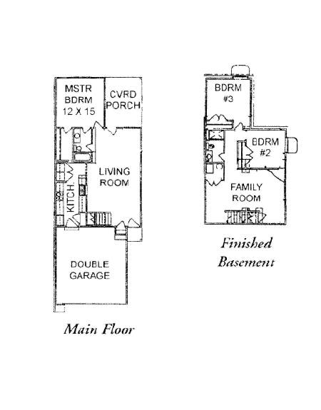 Floorplan - West Indian Hills Townhomes