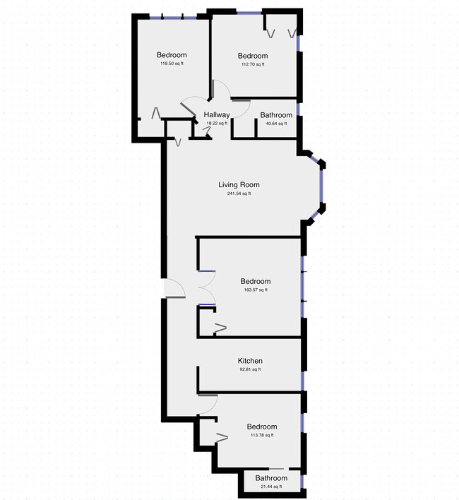 Floorplan - 715 West 172nd Street