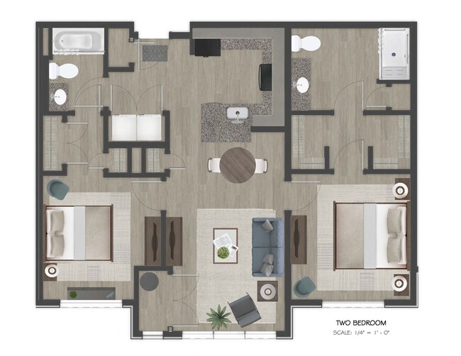Floorplan - The Cascades of Frederick - Ages 62+