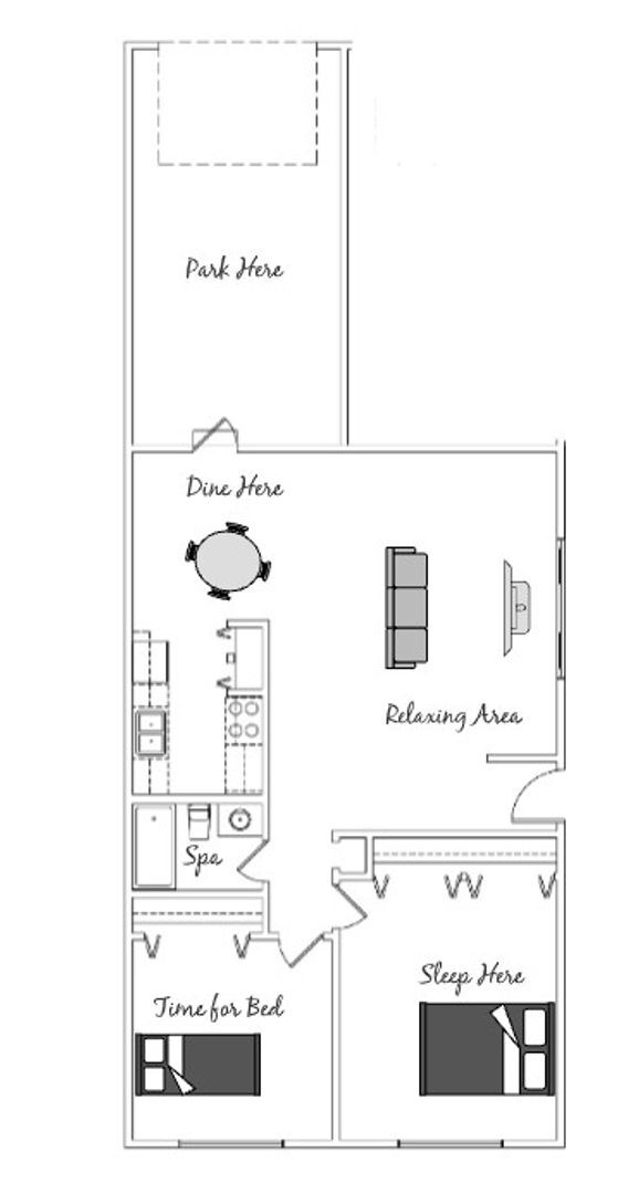 Building Photo - 2 bed/1 bath Home for Rent with Private Attached Garage