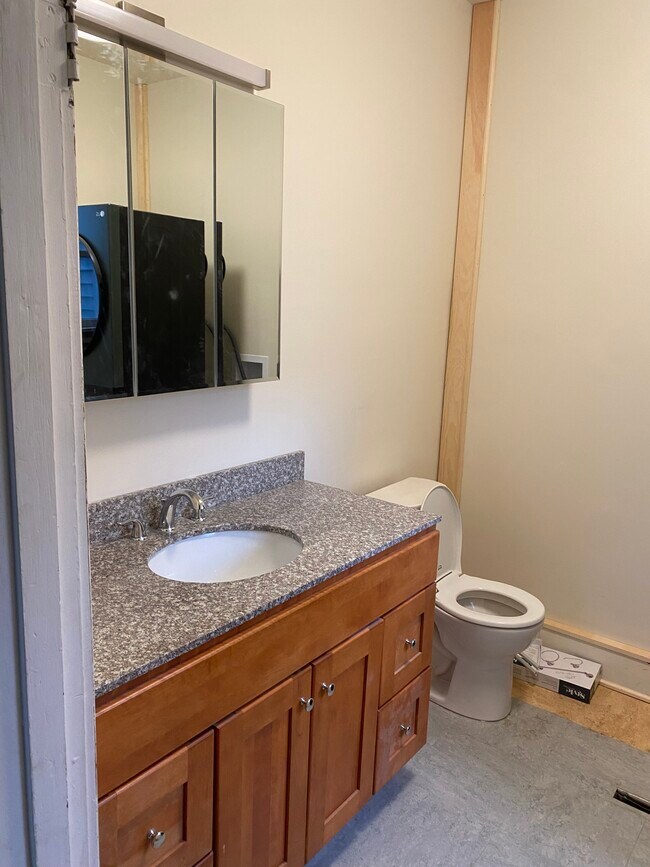1/2 bathroom in laundry room - 183 Main St