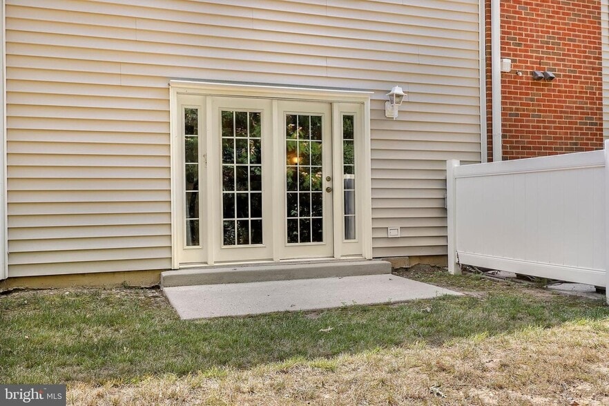 Back Door and Patio - 15520 Horseshoe Ln