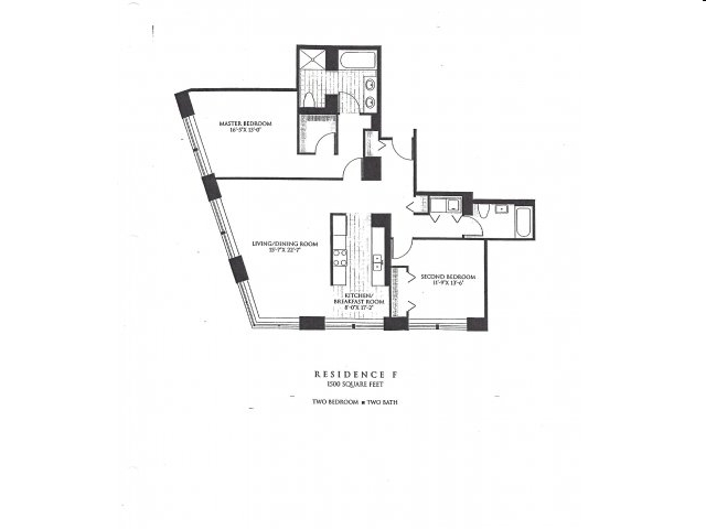 2BR/2BA - The Bristol Condominiums