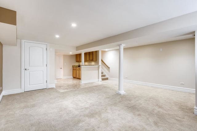 Finished basement - 1816 W Newport Ave