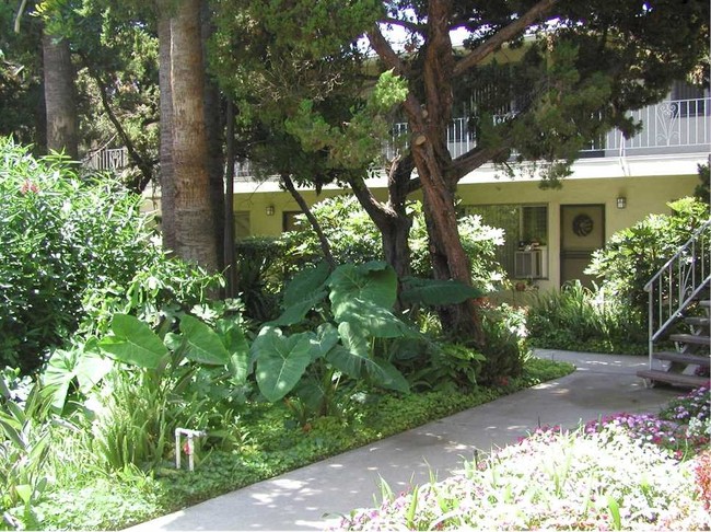 Back Walkway - Friendly Hills Villas