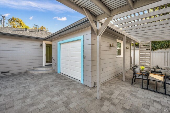 New paver drive & updated garage - 163 California Ave