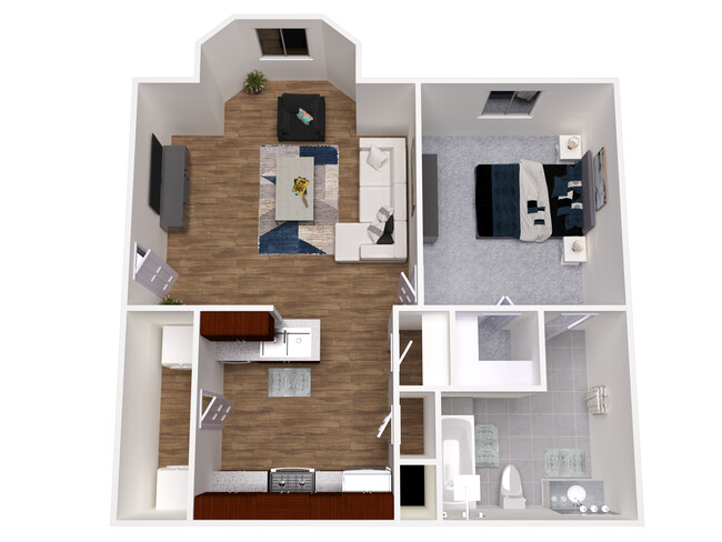 Floorplan - Carrington Park at Stone Terrace Apartments