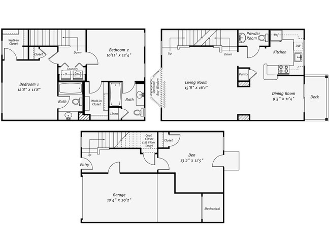 Floorplan - Avalon at Bedford Center