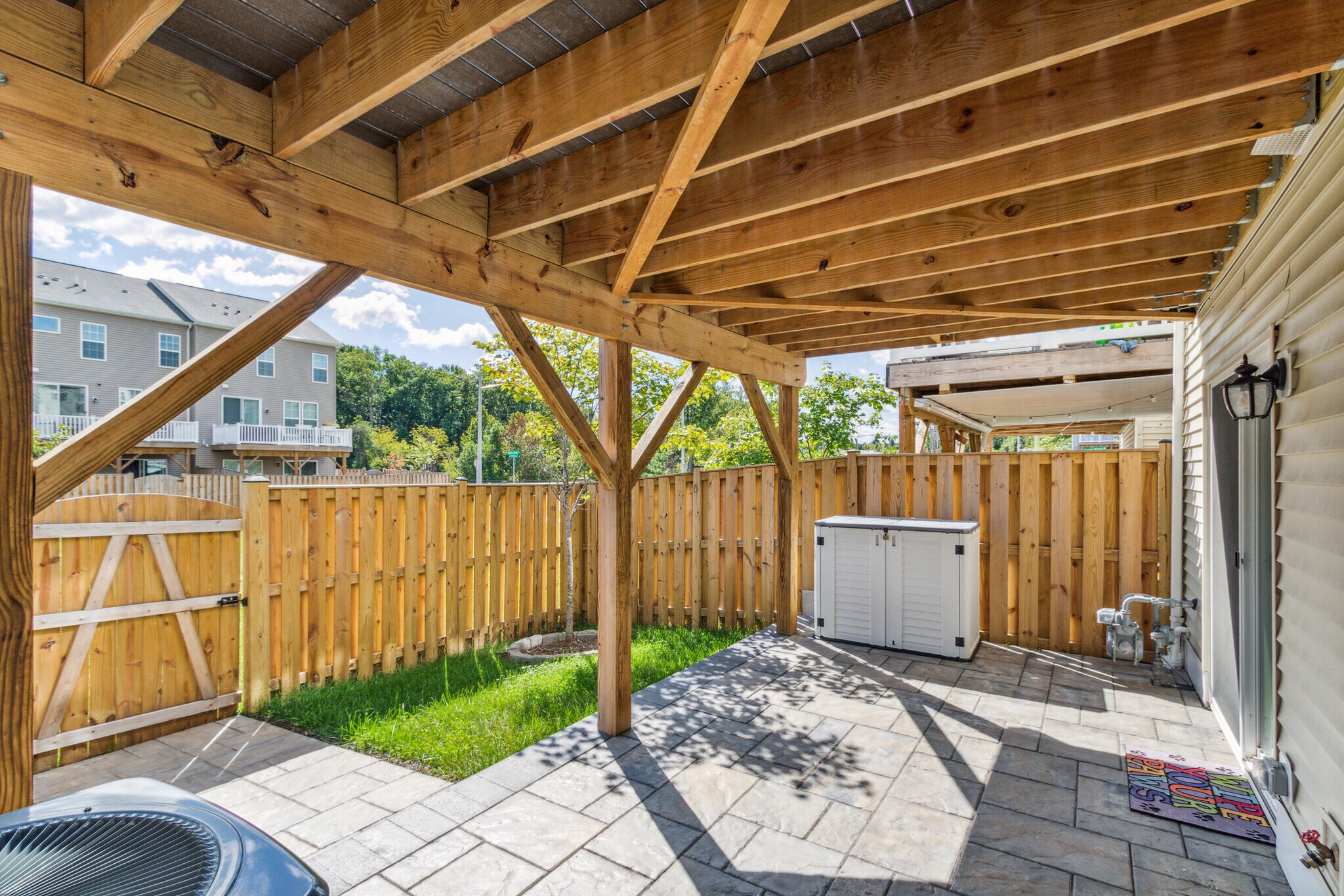 Patio storage 2 - 9093 Connor House Rd