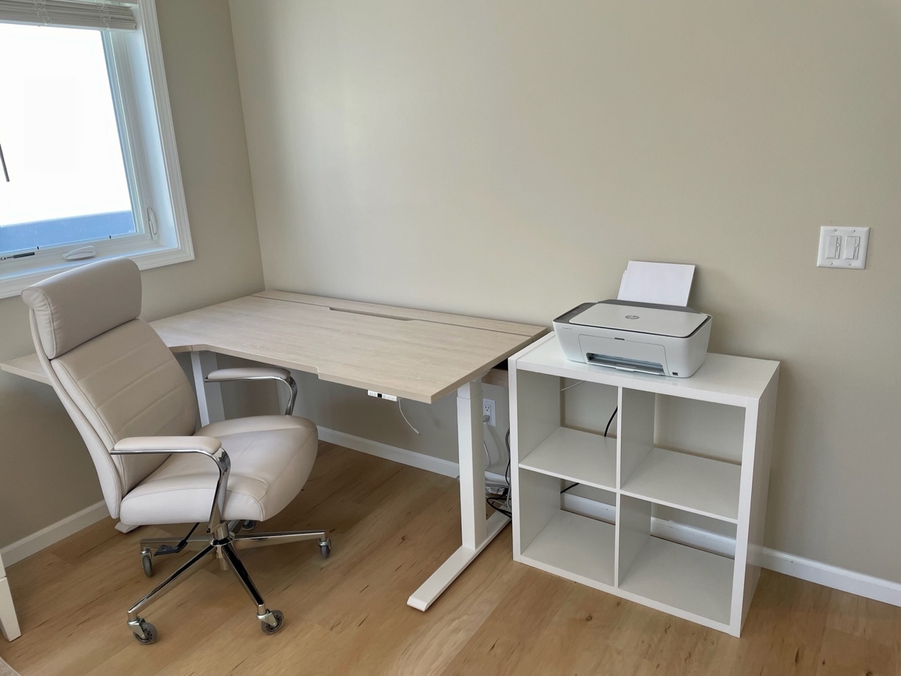 Stand-up desk and printer work station. - 2225 Middleton Beach Rd