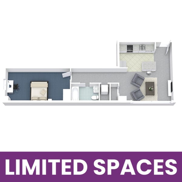 University Lofts 1x1A - Limited Spaces - University Lofts