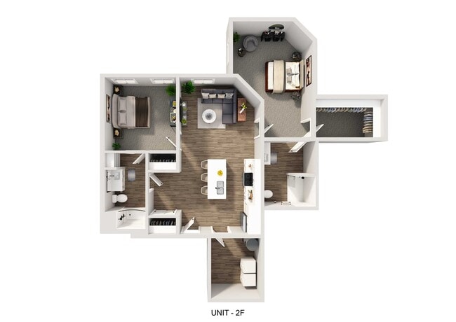 2F - The Hamilton - The Fitzgerald Bexley