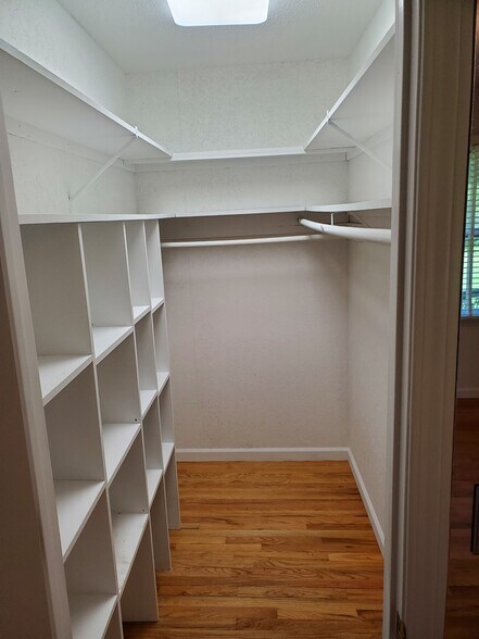 Master closet - 40 Bluebird Lane