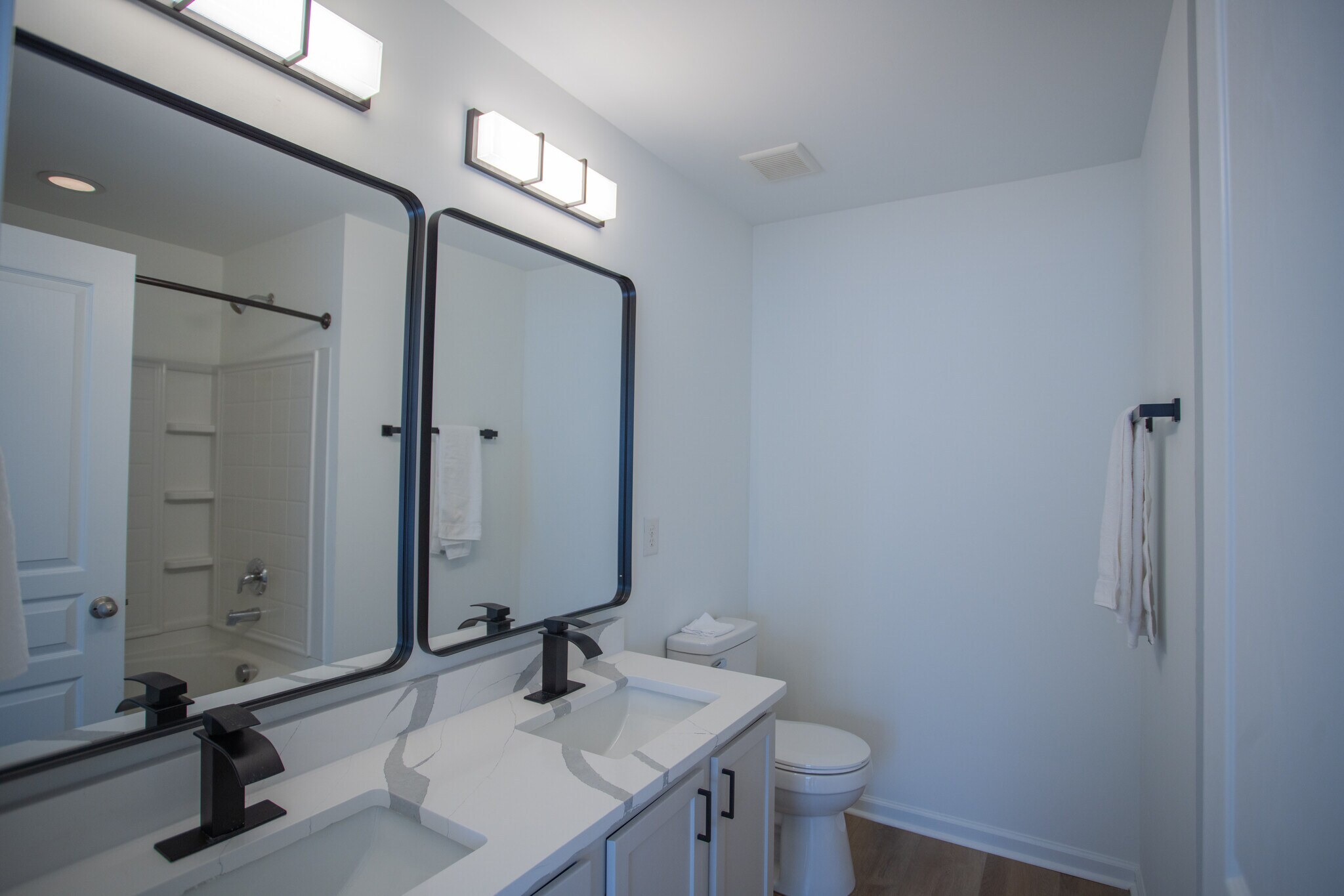 Primary double vanity - 814 Bryant St