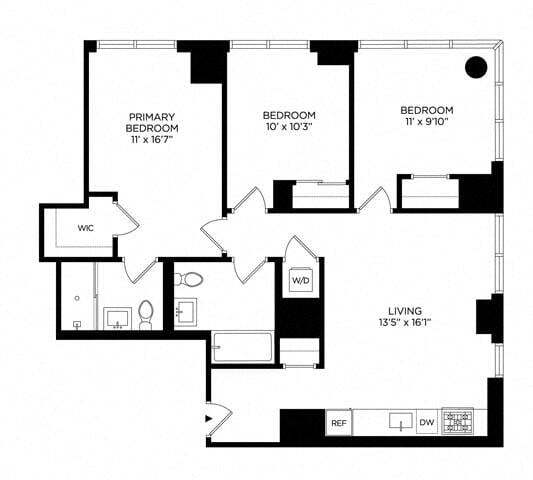 Floorplan - Lincoln at Bankside