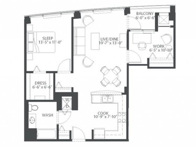 Floorplan - AMLI 900