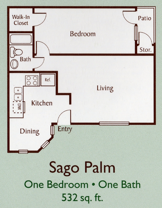 Sago Palm - Tierra Ridge Apartments
