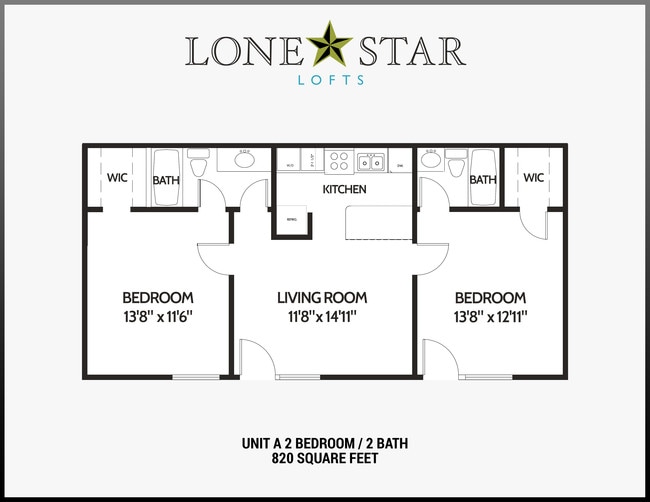 Floorplan - Lonestar Lofts