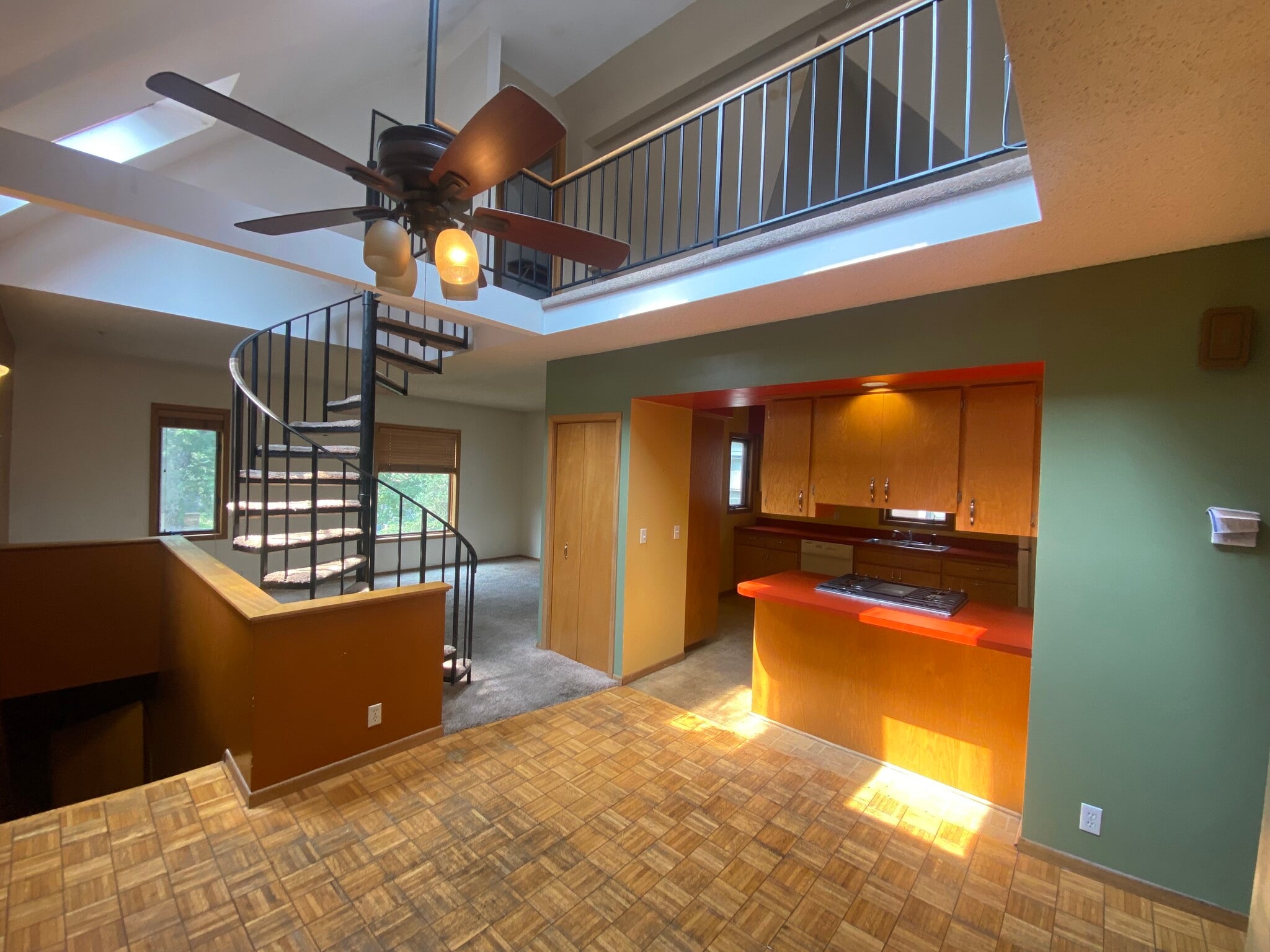 Kitchen, dining and living space open - 2313 22nd Ave S