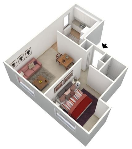 Floorplan - 5550 S Dorchester