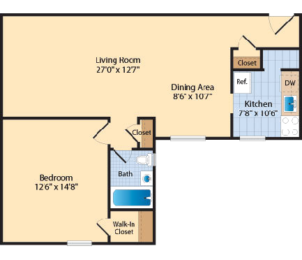 Floorplan - The Fields of Silver Spring