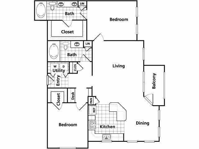 2BR/2BA - Amalfi at Tuscan Lakes
