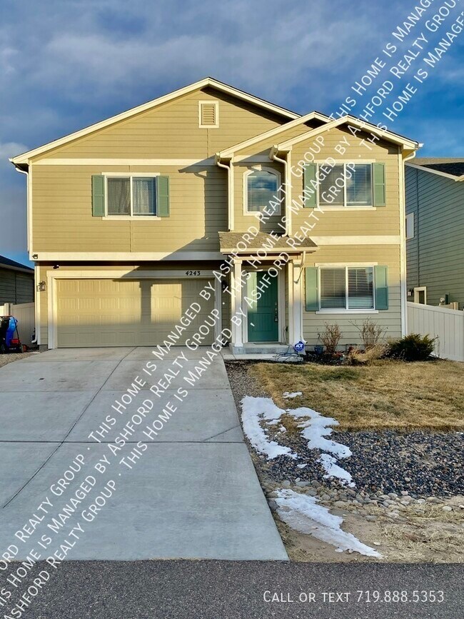 4243 Prairie Agate Drive 4243 Prairie Agate Dr Colorado Springs CO