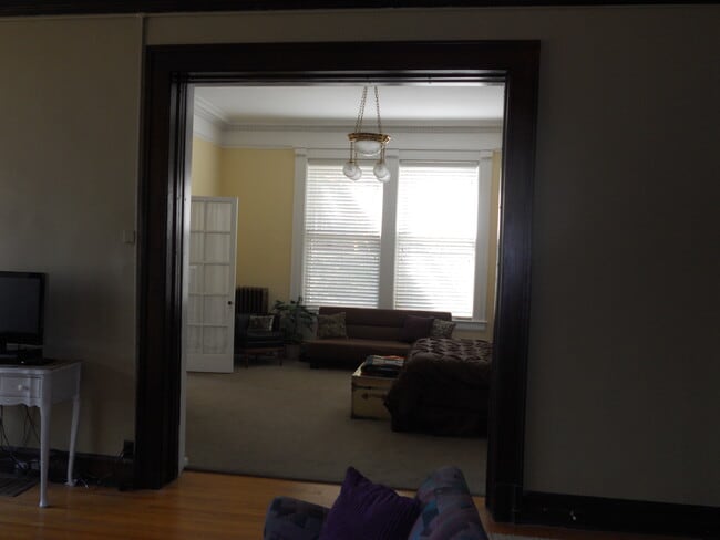 Living Room, looking into bedroom - 627 Ripley St
