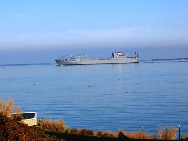 typical view of ships going to Baltimore - 1301 Rogers Rd