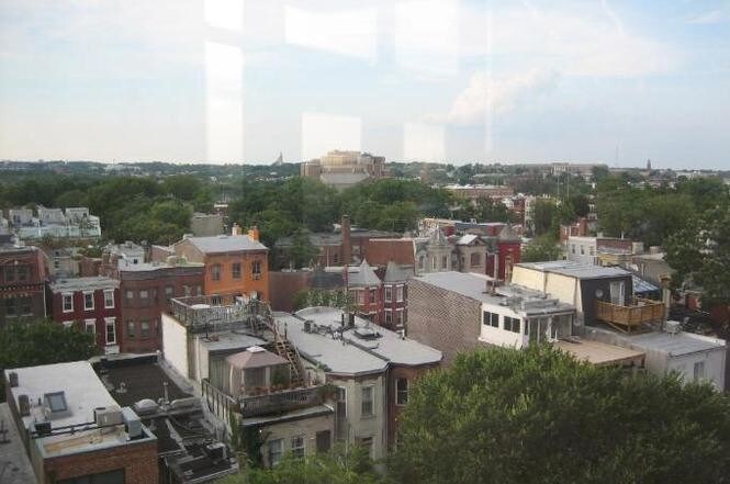 View from balcony - 437 New York Ave NW