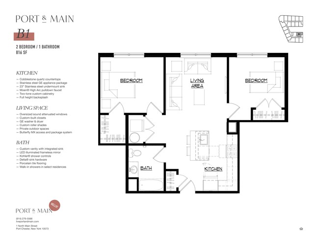 Floorplan - Port & Main