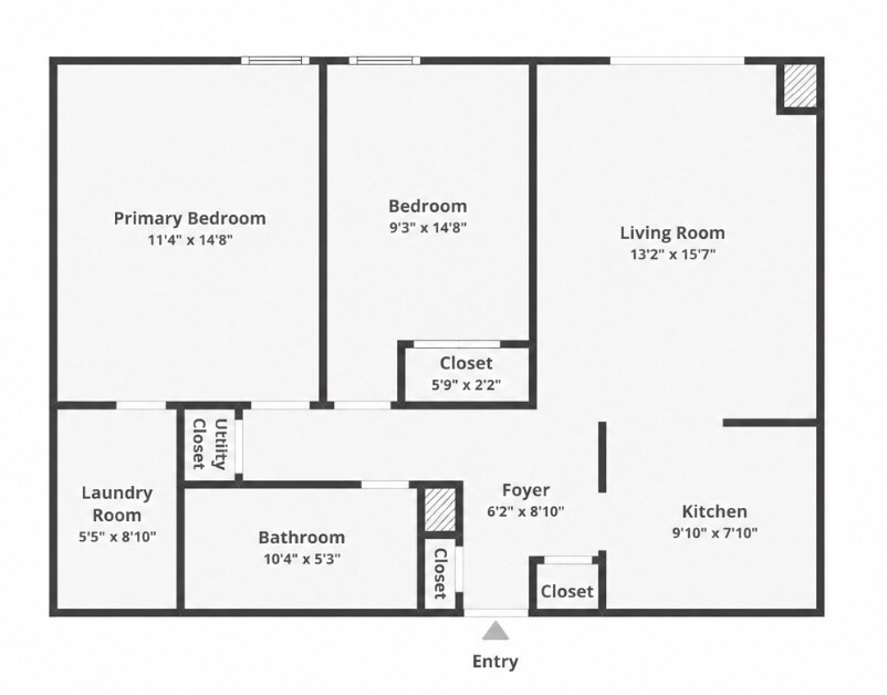 Unit Layout - 1935 Gardiner Ln