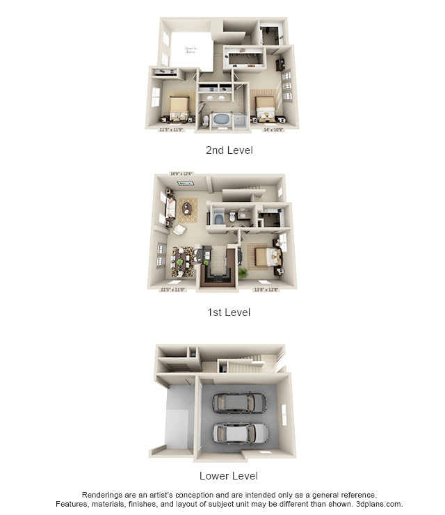 Floorplan - The Estates at Ballantyne