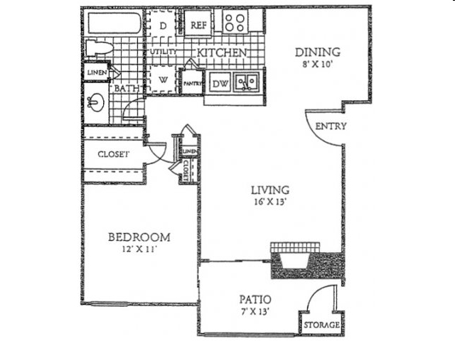 1BR/1BA - Trinity Mills