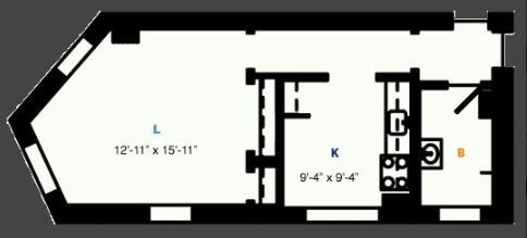 0 Bedroom / 1 Bath / 254 Sq.Ft. - Ridge-Magnolia