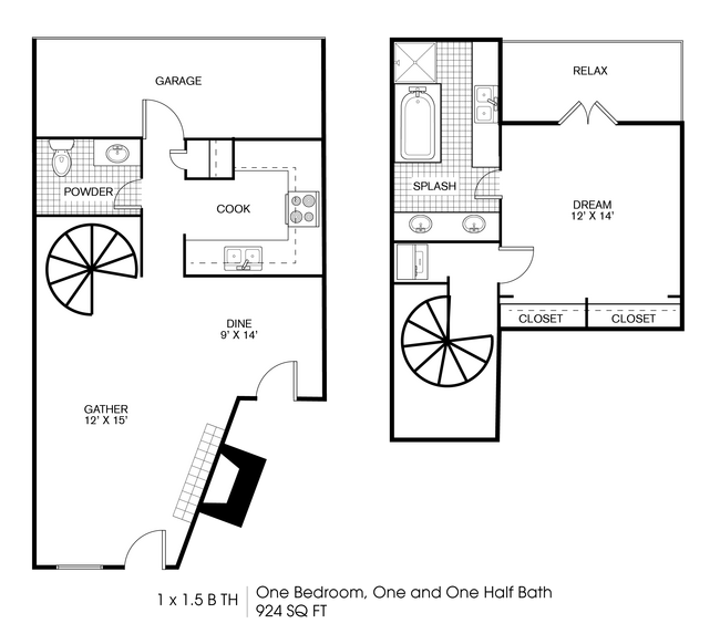 Floorplan - The Iris Apartments