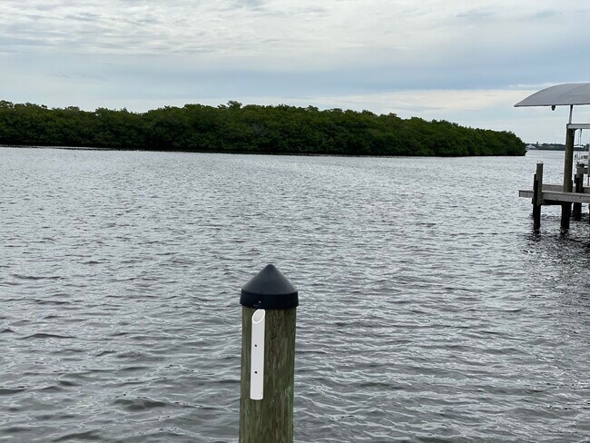 Lemon bay view from the dock - 160 Stanford Dr