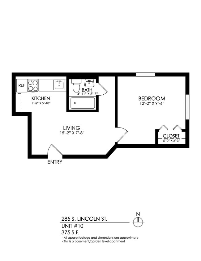 Floorplan - 285 S Lincoln