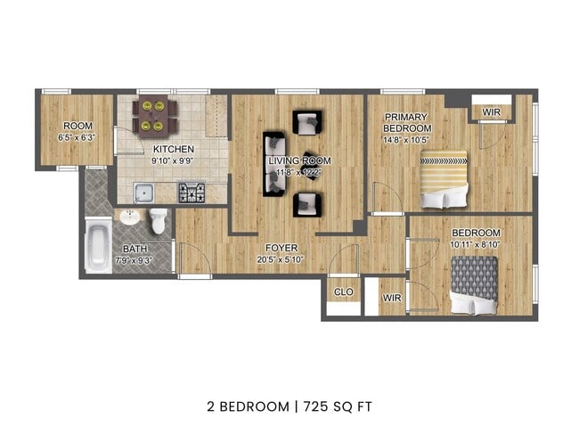 Floorplan - Snelling Villas