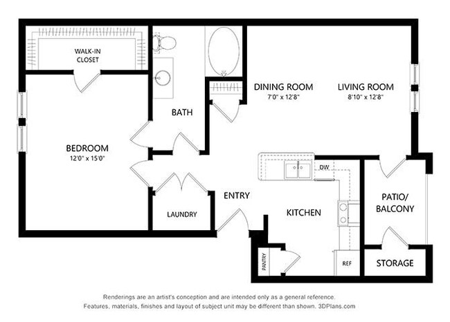 Floorplan - Five Mile Creek