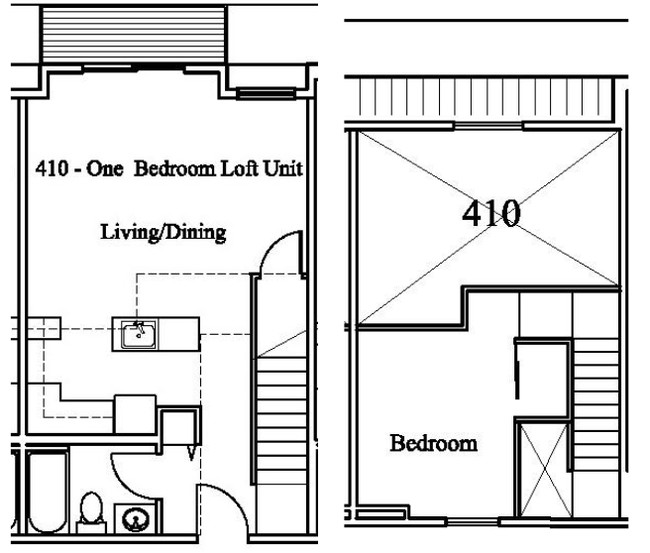 1BR/1BA - Casco Terrace