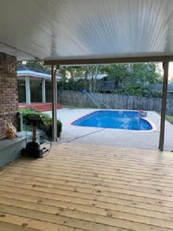 view from covered porch - 654 Mauna Loa Ct