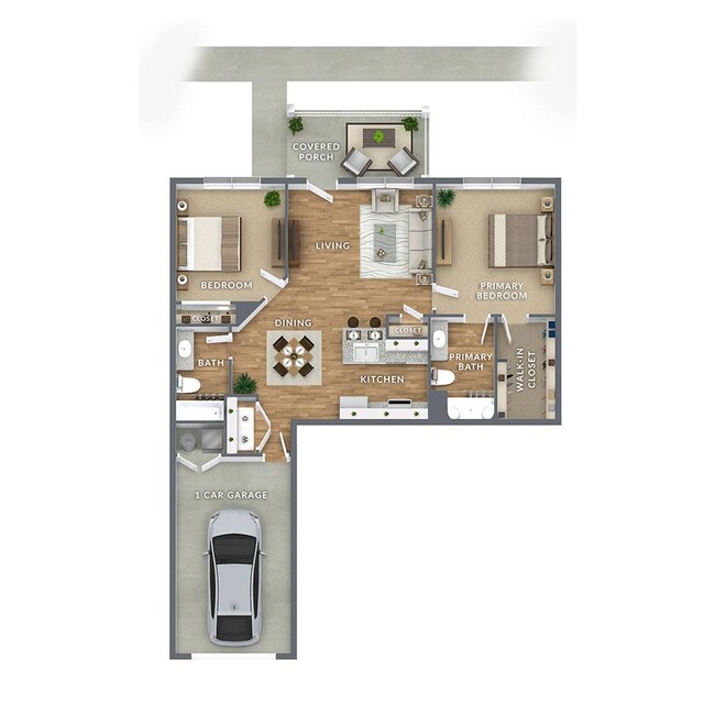 Floorplan - Grand Villas of Clayton