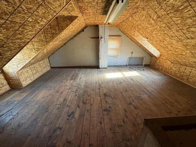 Full Semi-Finished Attic - 217 S 7th St