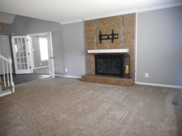 Fireplace. - 3517 Barron Way