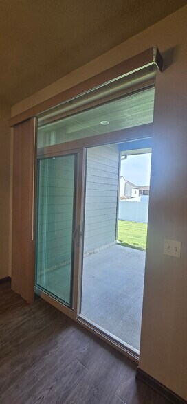Access to Covered Patio through Sliding Door - 3511 E Bison Trl