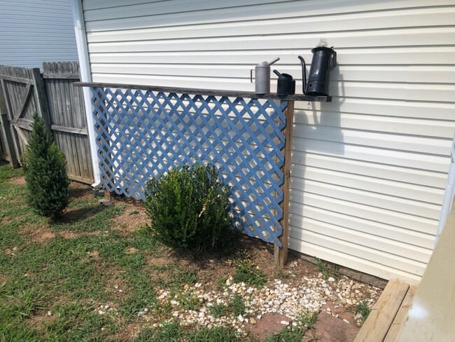 Landscaping in the back yard - 324 Atlantic Ave