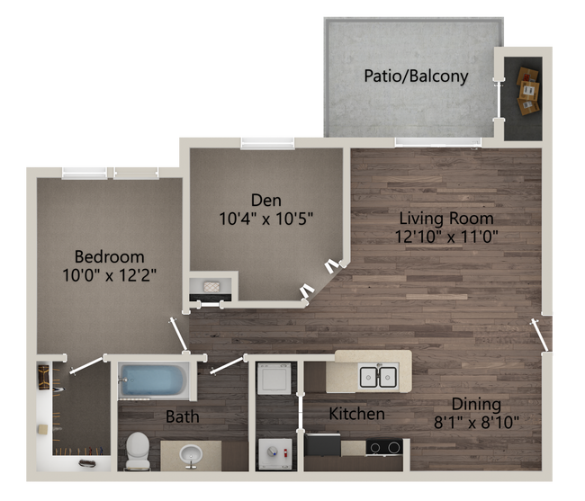 Floorplan - Contigo Westover Hills