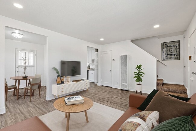 Staged Livingroom - Hesperian Townhomes
